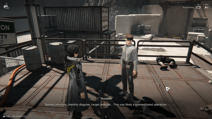 Endfield - Talk to Thurston