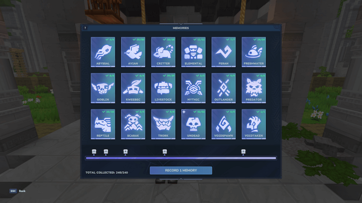 All Memories Unlocked