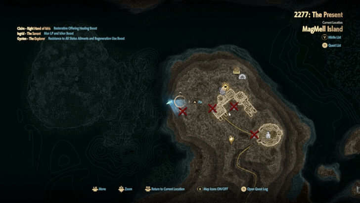 MagMell Hot Spring Map