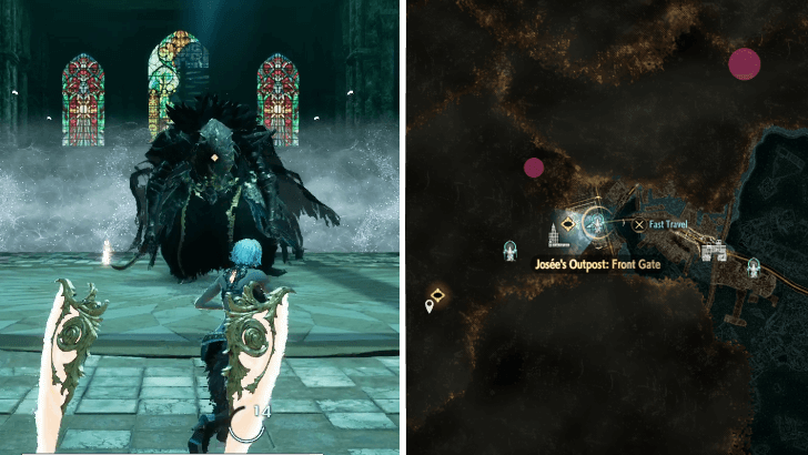 Josee the Blind Hero Location