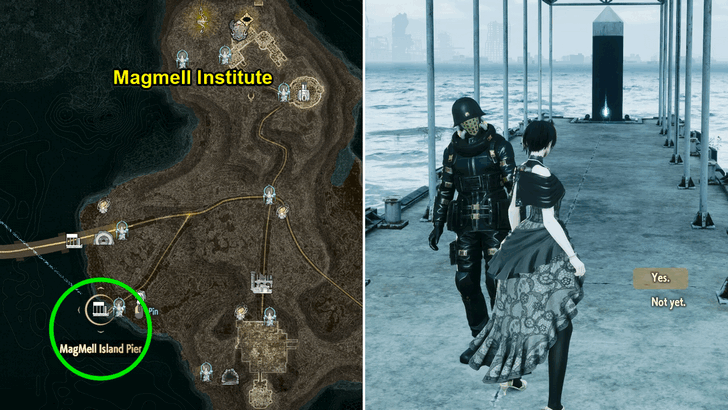 Code Vein 2 Speak with the Ferryman