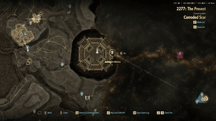 Obliterator Axe Map Location