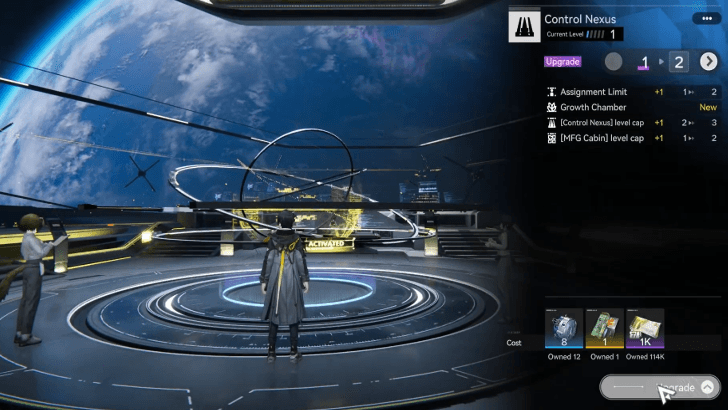 Upgrade the Control Nexus