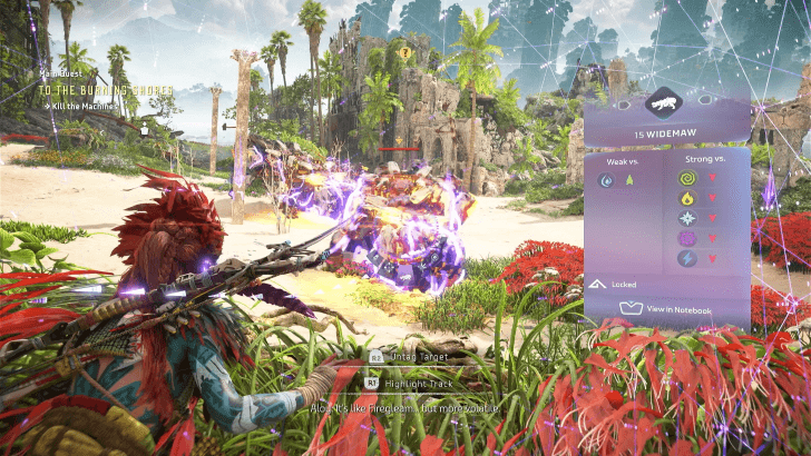 To the Burning Shores Tip Use Purgewater Ammo