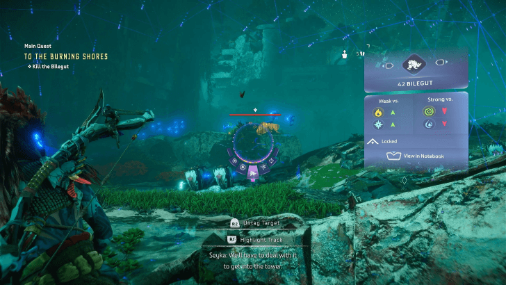 To the Burning Shores Tip Watch Out for the Bilegut