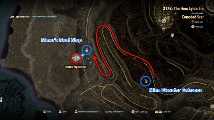 Golden Blood Bead 05 Map