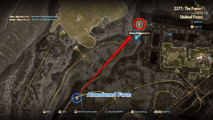 Golden Blood Bead 07 Map