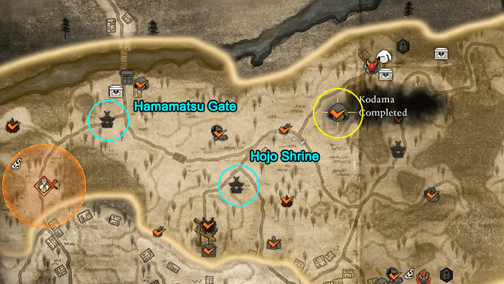 Tenryu River - Kodama 1 Map