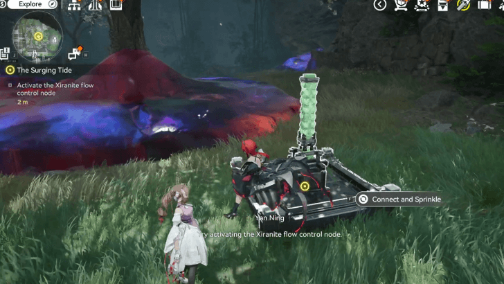 Activate the Xiranite Flow Control Node