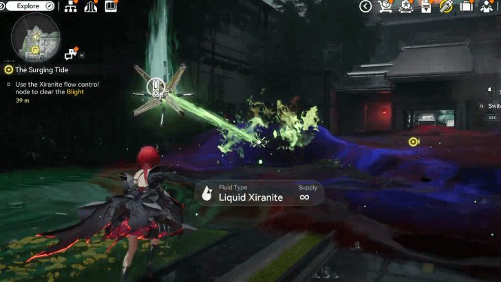 Use the Xiranite Flow Control Node to Clear the Blight