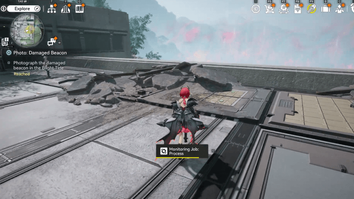 Complete the Job Photo Damaged Beacon