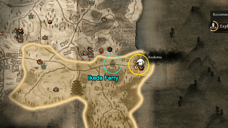 Tokaido - Kodama 1 Map