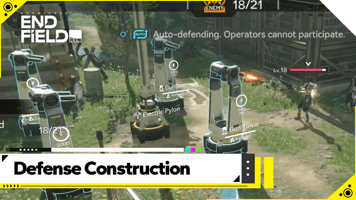 Arknights Endfield - Defense Construction