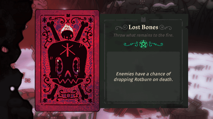 Lost Bones Tarot Card