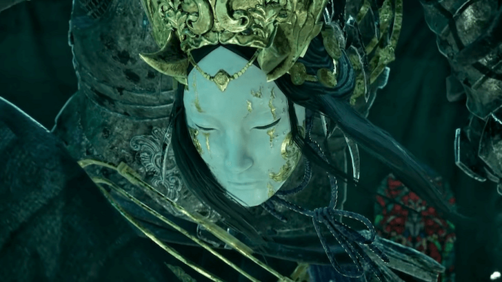 A close-up of Josee The Blind Hero