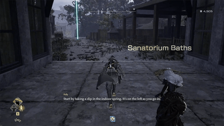 Go to the Sanotorium Baths