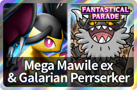 Mega Mawile ex and Galarian Perrserker Deck Icon