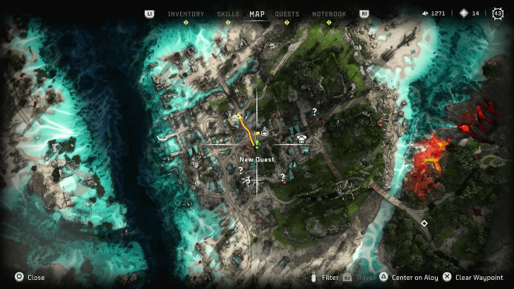 The Splinter Within Location Map Image