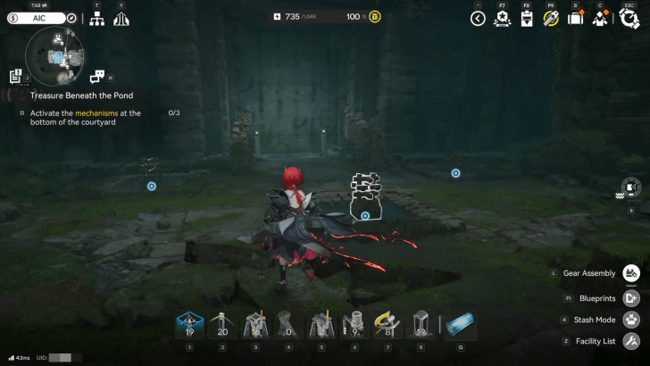 Place the Keys on the Mechanisms