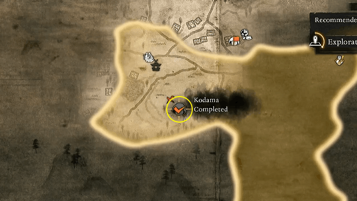 Tokaido - Earliest Kodama Map