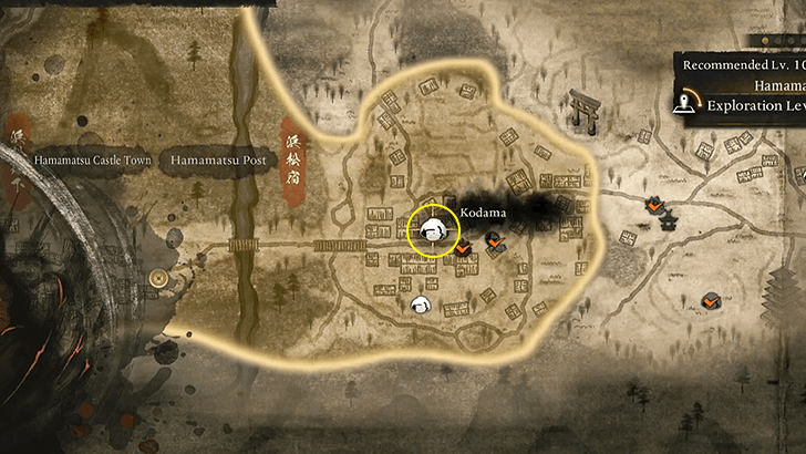 Hamamatsu - Kodama 1 Map