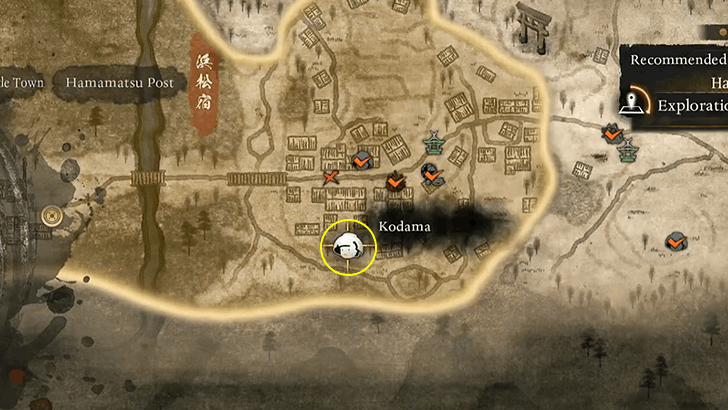 Hamamatsu - Kodama 2 Map