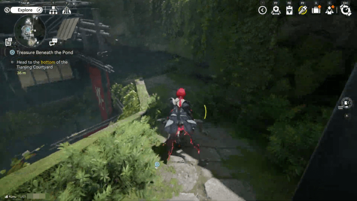 Head to the Bottom of Tianjing Courtyard