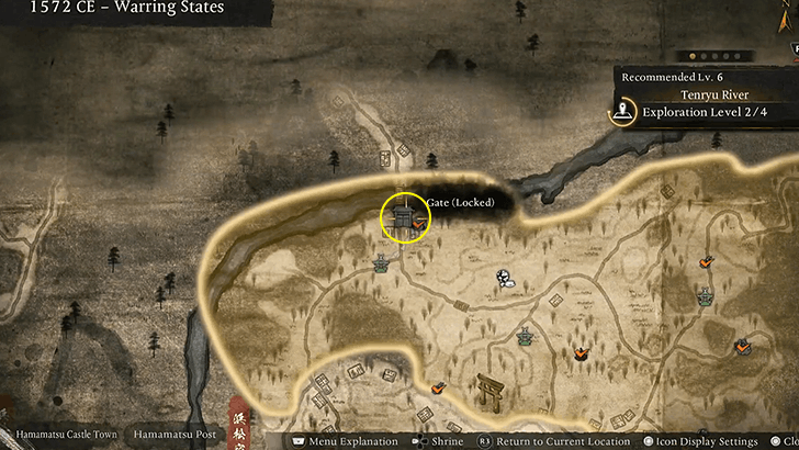 Tenryu River - Tenryu River Early Kodama 2 Map