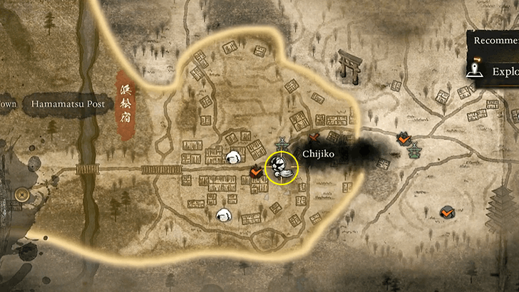 Hamamatsu - Chijiko 1 Map