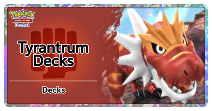 Pokemon TGC Pocket - Tyrantrum Best Deck Build and How to Play