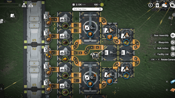 Packed Origocrust Line Blueprint