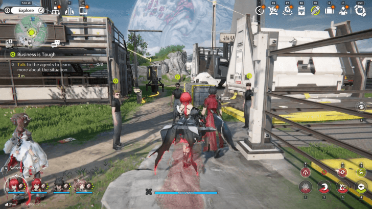 Endfield - Talk to the Three Agents