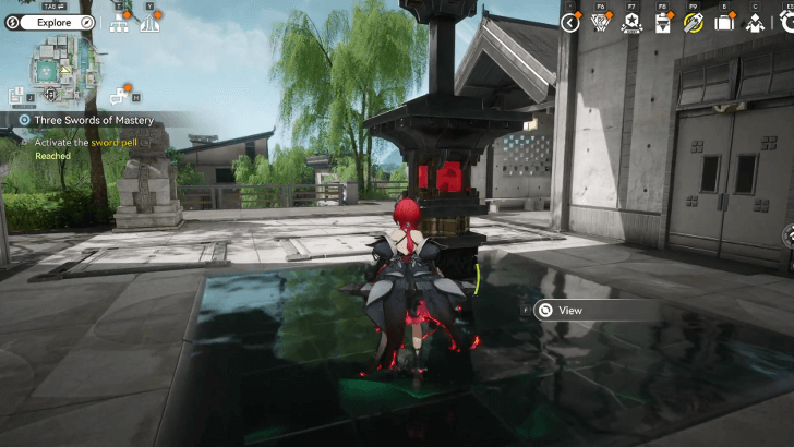 Activate the Sword Pell