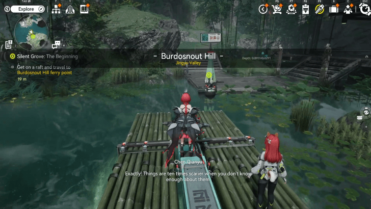 Travel to Burdosnout Hill Ferry Point