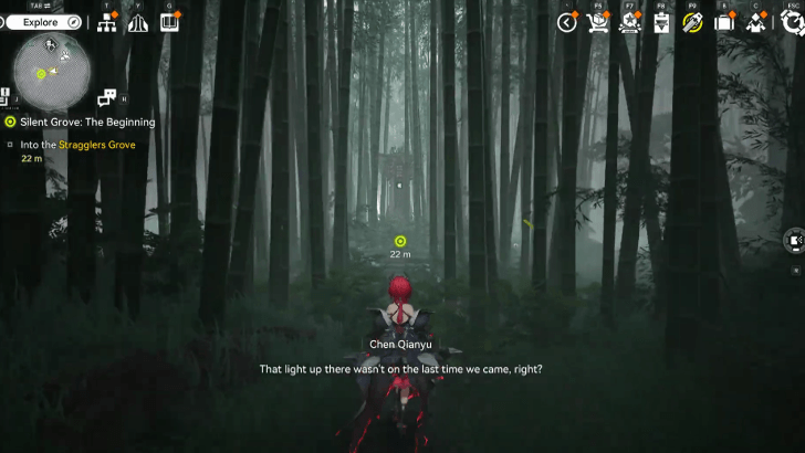 Into the Stragglers Grove