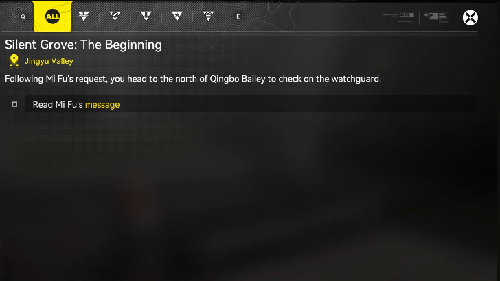 Track and View Objective of Silent Grove The Beginning