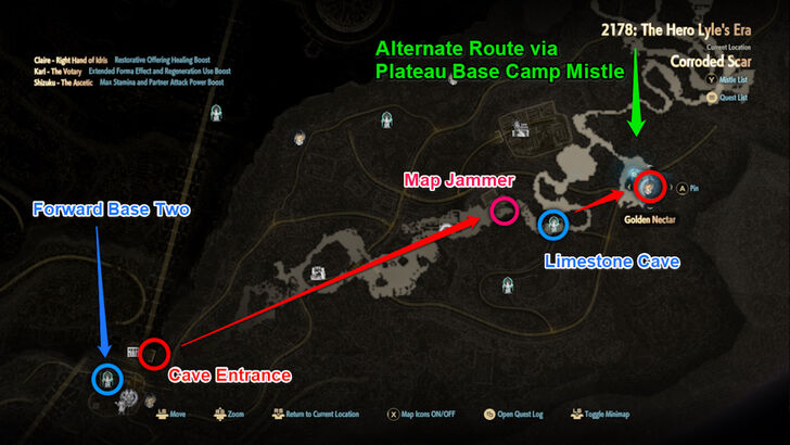 Golden Nectar 22 Map