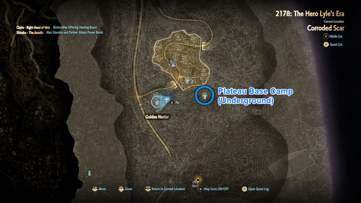 Golden Nectar 23 Map