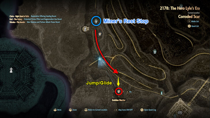 Golden Nectar 18 Map