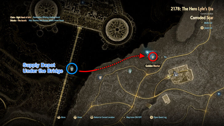 Golden Nectar 20 Map