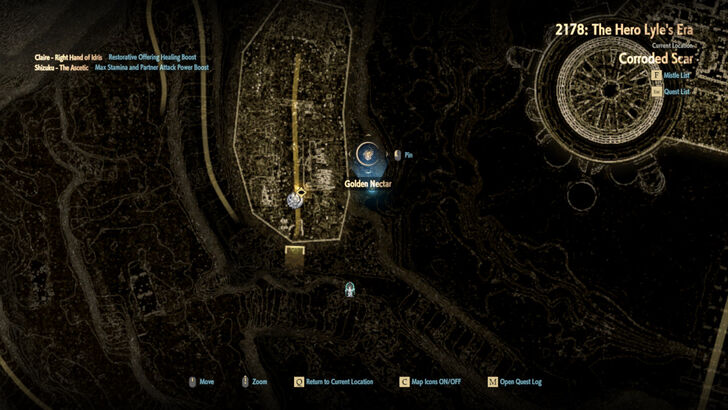 Golden Nectar 19 Map