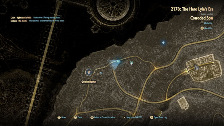 Golden Nectar 15 Map