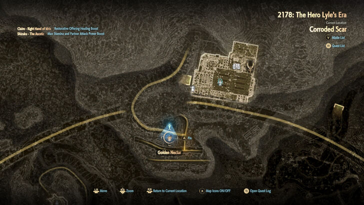 Golden Nectar 16 Map