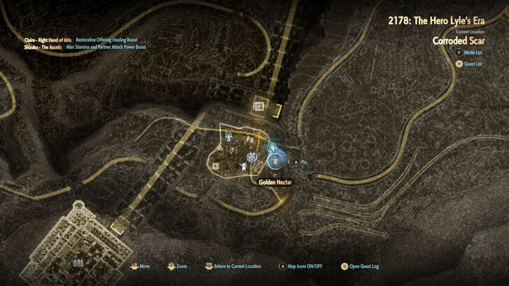 Golden Nectar 14 Map