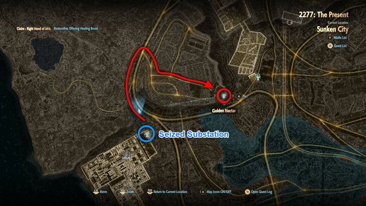 Golden Nectar 10 Map