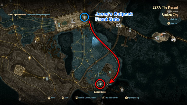 Golden Nectar 08 Map