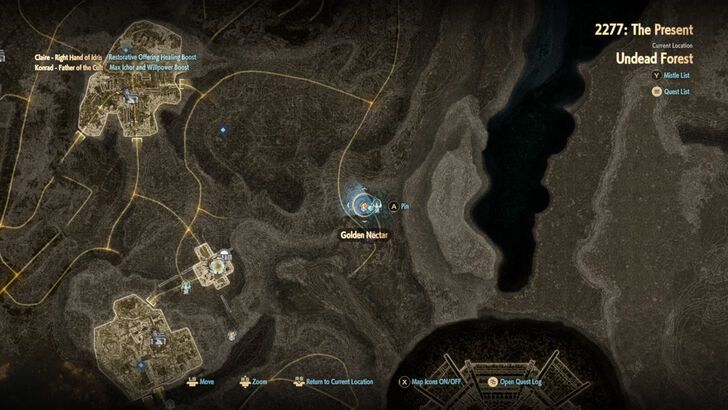 Golden Nectar 29 Map