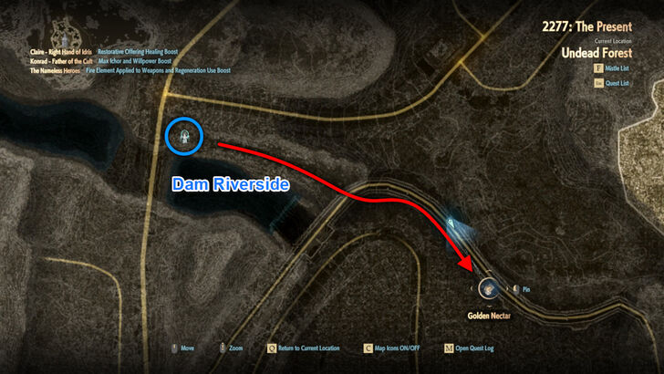 Golden Nectar 36 Map