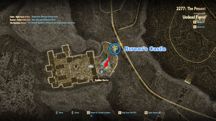 Golden Nectar 37 Map