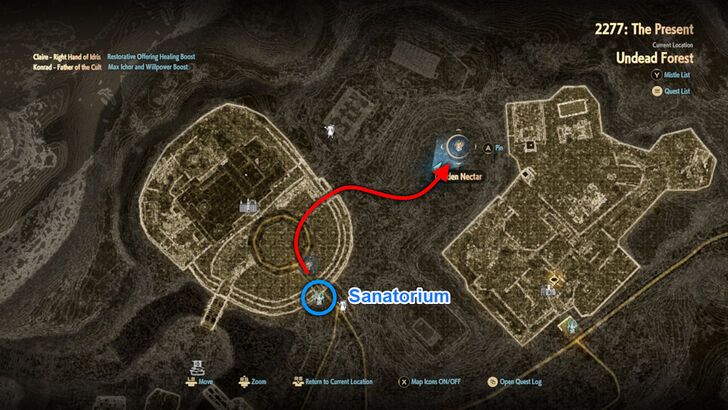 Golden Nectar 30 Map